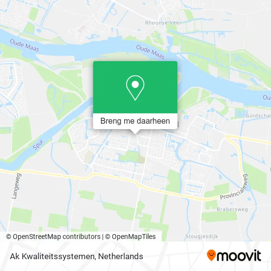 Ak Kwaliteitssystemen kaart