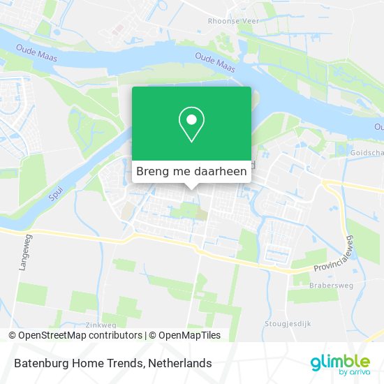 Batenburg Home Trends kaart