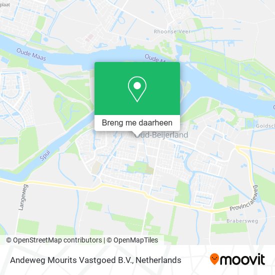 Andeweg Mourits Vastgoed B.V. kaart