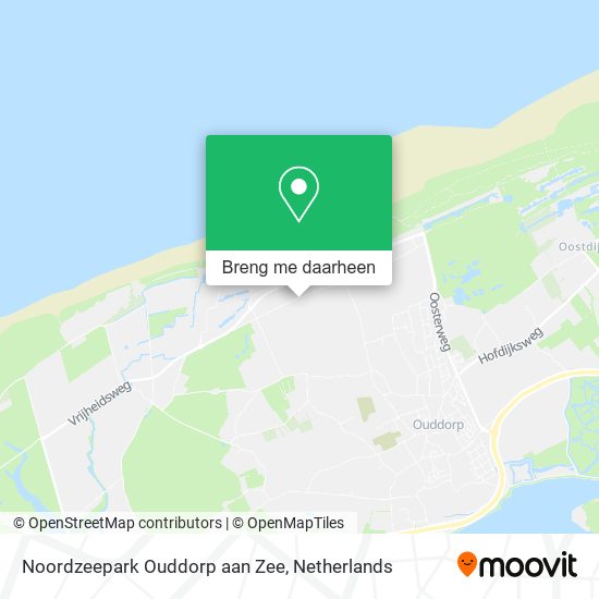 Noordzeepark Ouddorp aan Zee kaart