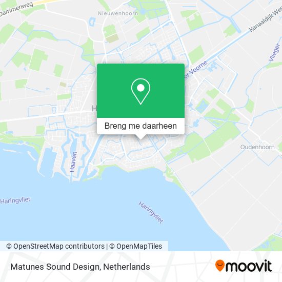 Matunes Sound Design kaart