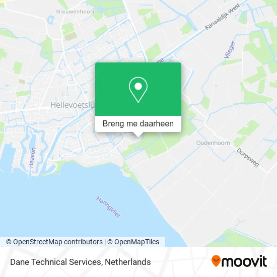 Dane Technical Services kaart