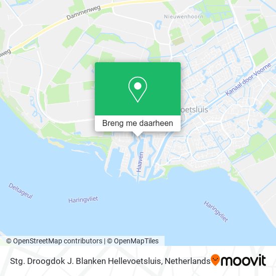 Stg. Droogdok J. Blanken Hellevoetsluis kaart