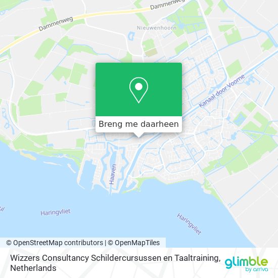 Wizzers Consultancy Schildercursussen en Taaltraining kaart