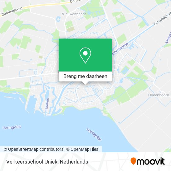 Verkeersschool Uniek kaart