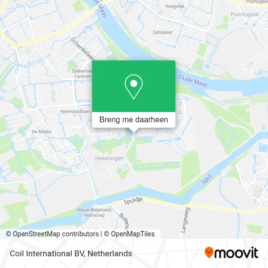 Coil International BV kaart