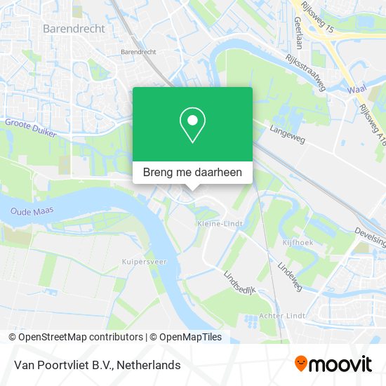 Van Poortvliet B.V. kaart