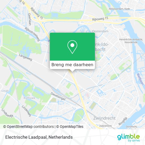 Electrische Laadpaal kaart