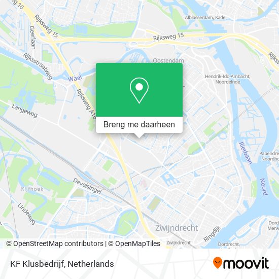 KF Klusbedrijf kaart