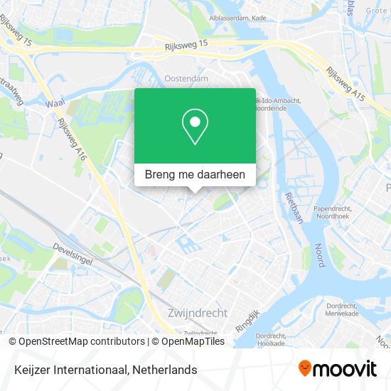 Keijzer Internationaal kaart