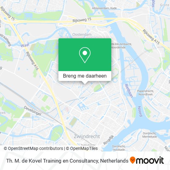 Th. M. de Kovel Training en Consultancy kaart