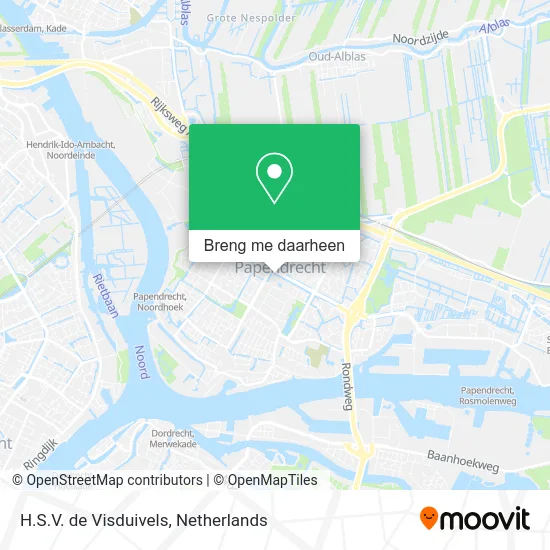 H.S.V. de Visduivels kaart