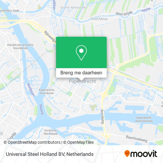 Universal Steel Holland BV kaart