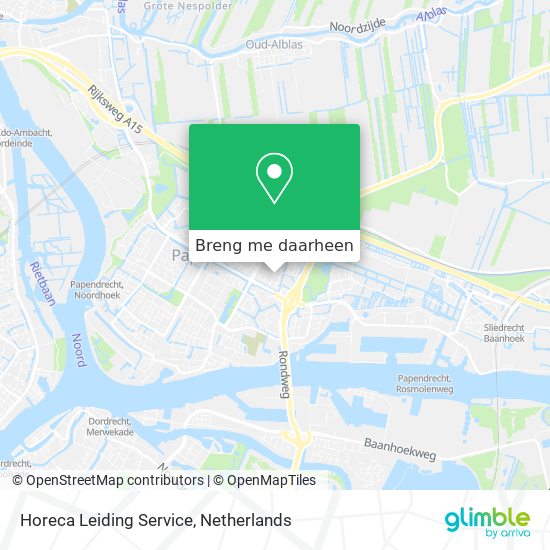 Horeca Leiding Service kaart