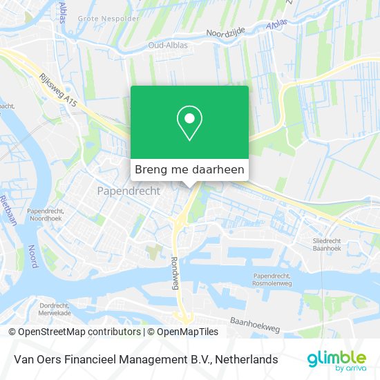 Van Oers Financieel Management B.V. kaart