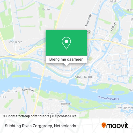 Stichting Rivas Zorggroep kaart