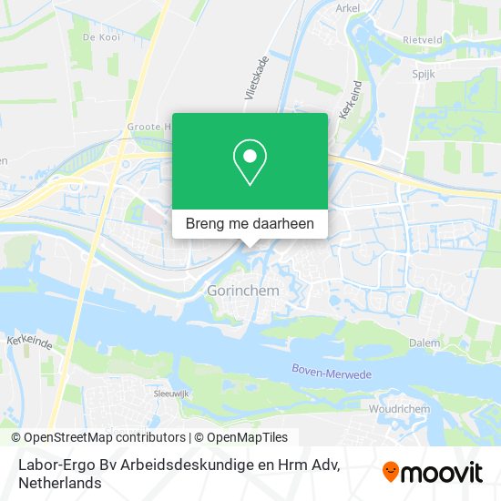 Labor-Ergo Bv Arbeidsdeskundige en Hrm Adv kaart