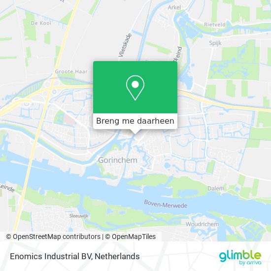 Enomics Industrial BV kaart