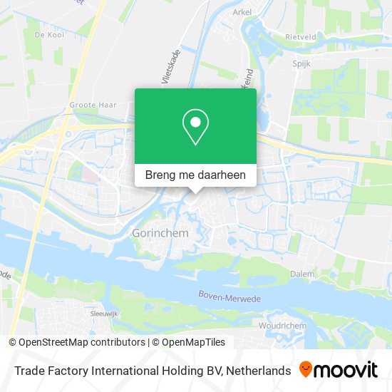 Trade Factory International Holding BV kaart