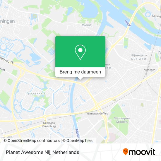 Planet Awesome Nij kaart