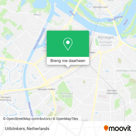 Uitblinkers kaart