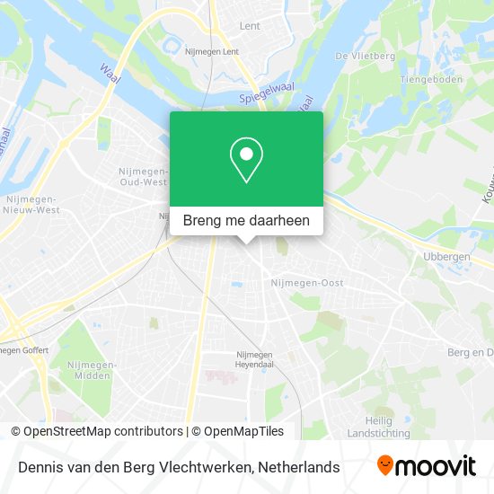 Dennis van den Berg Vlechtwerken kaart
