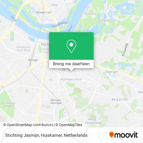 Stichting Jasmijn, Huiskamer kaart