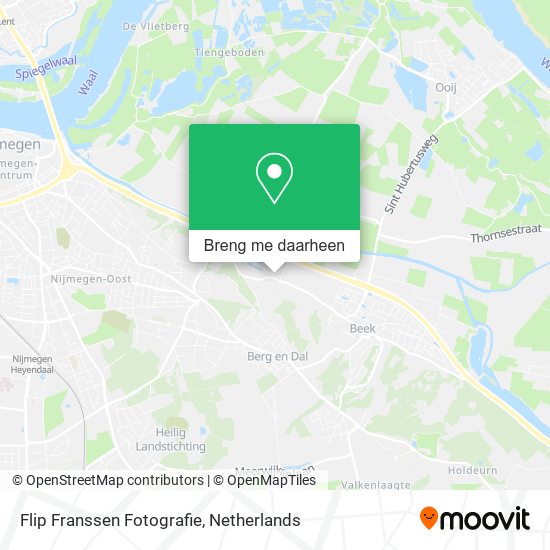 Flip Franssen Fotografie kaart