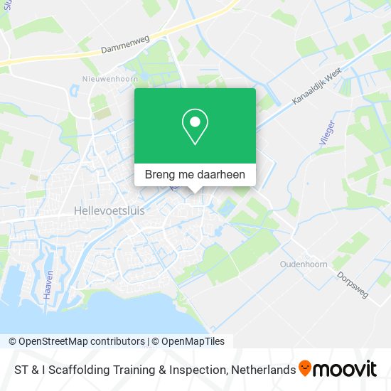 ST & I Scaffolding Training & Inspection kaart