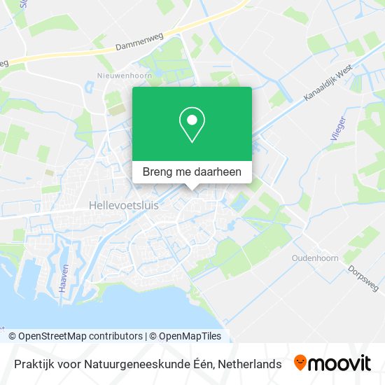 Praktijk voor Natuurgeneeskunde Één kaart