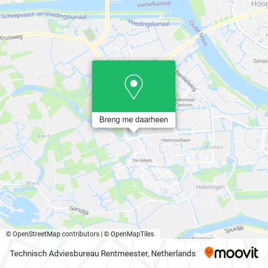 Technisch Adviesbureau Rentmeester kaart