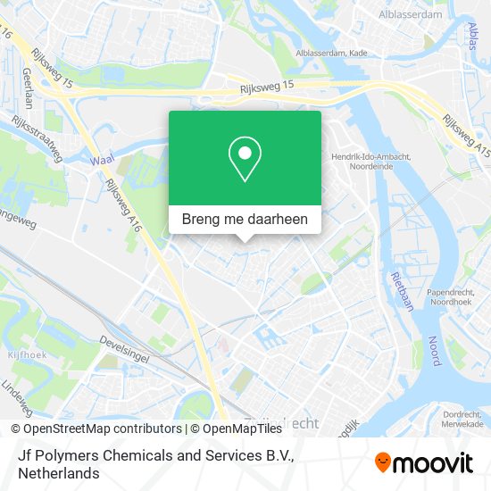 Jf Polymers Chemicals and Services B.V. kaart