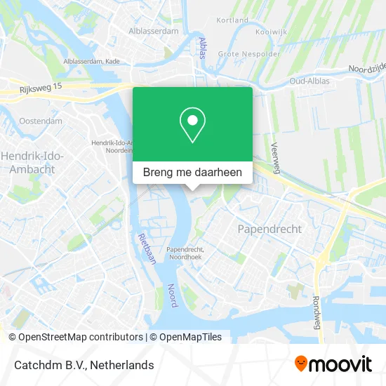 Catchdm B.V. kaart