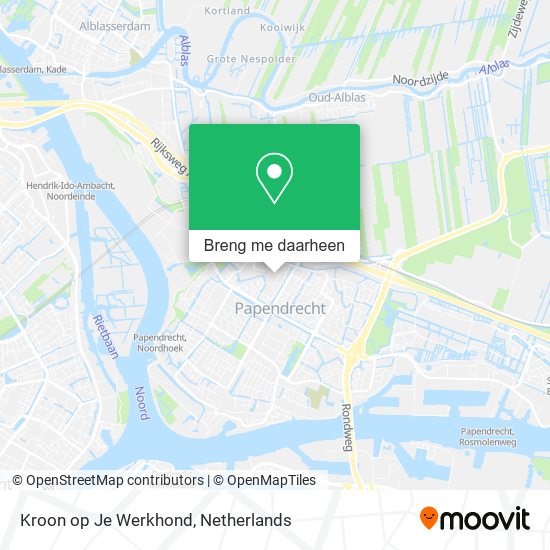 Kroon op Je Werkhond kaart