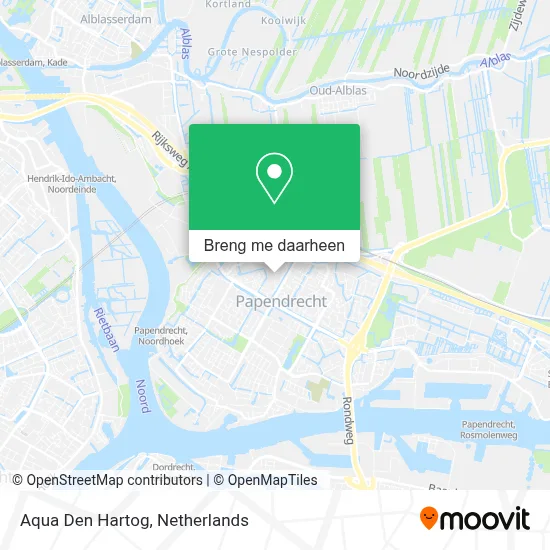 Aqua Den Hartog kaart