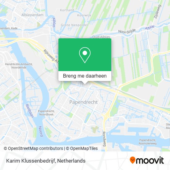 Karim Klussenbedrijf kaart