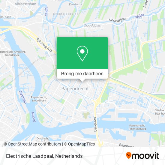 Electrische Laadpaal kaart
