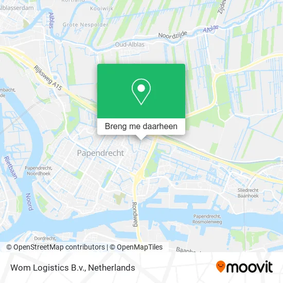 Wom Logistics B.v. kaart