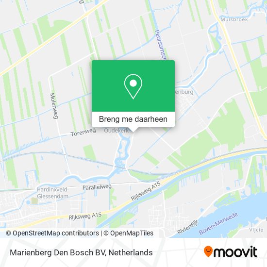 Marienberg Den Bosch BV kaart