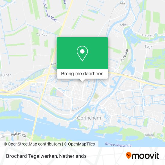 Brochard Tegelwerken kaart