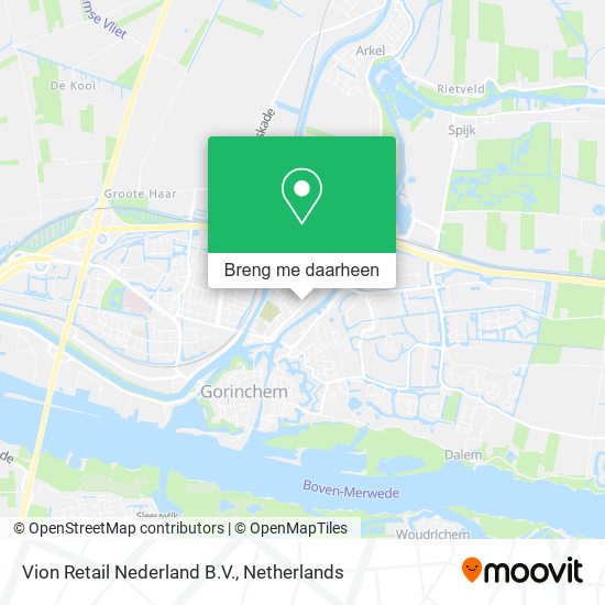 Vion Retail Nederland B.V. kaart