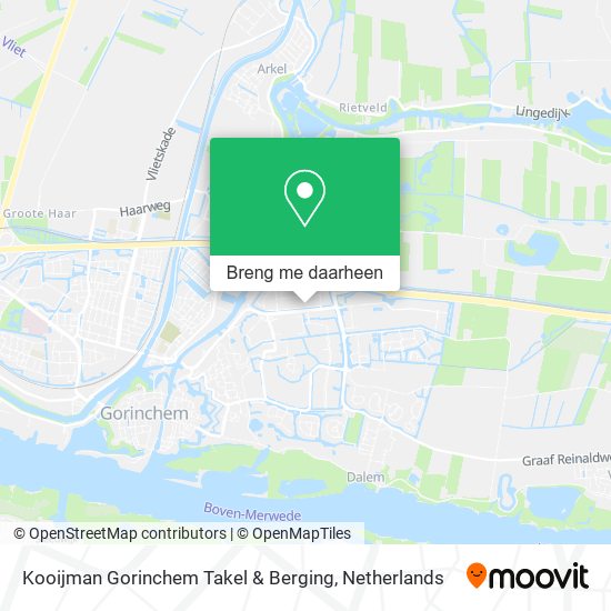 Kooijman Gorinchem Takel & Berging kaart