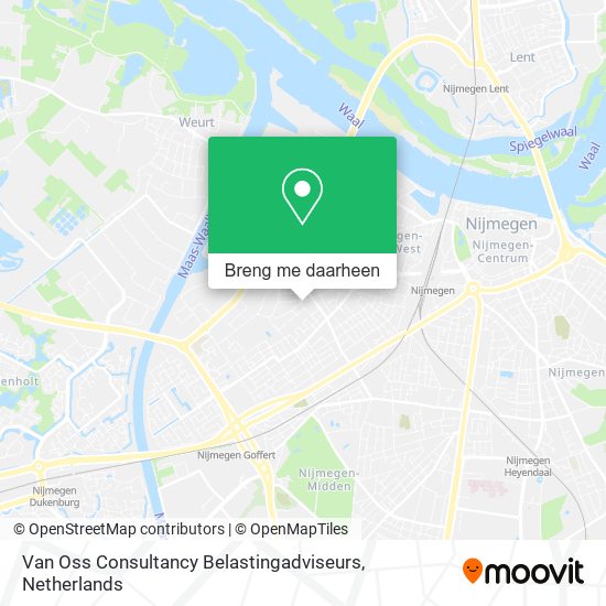 Van Oss Consultancy Belastingadviseurs kaart