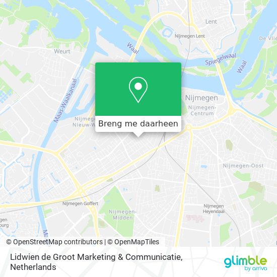 Lidwien de Groot Marketing & Communicatie kaart