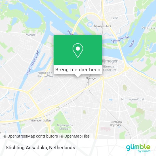 Stichting Assadaka kaart