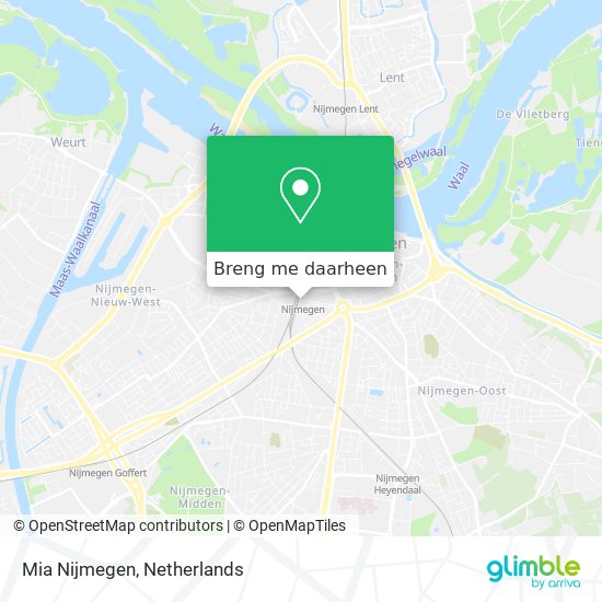 Mia Nijmegen kaart