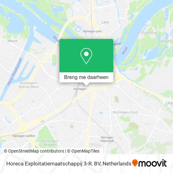 Horeca Exploitatiemaatschappij 3-R. BV kaart