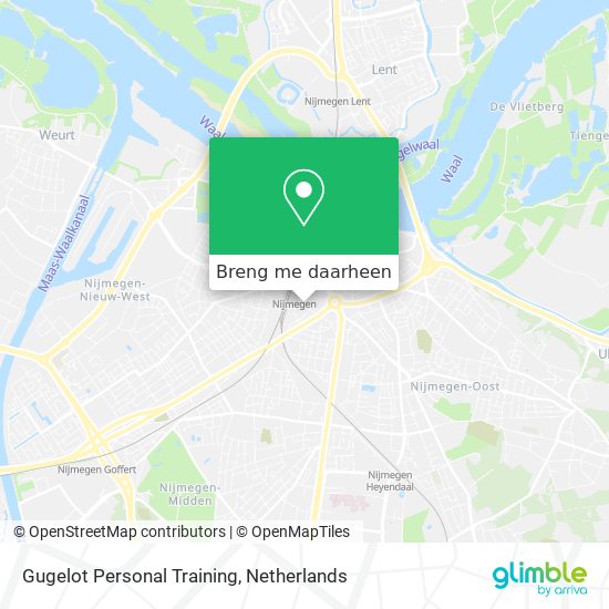 Gugelot Personal Training kaart