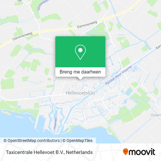 Taxicentrale Hellevoet B.V. kaart