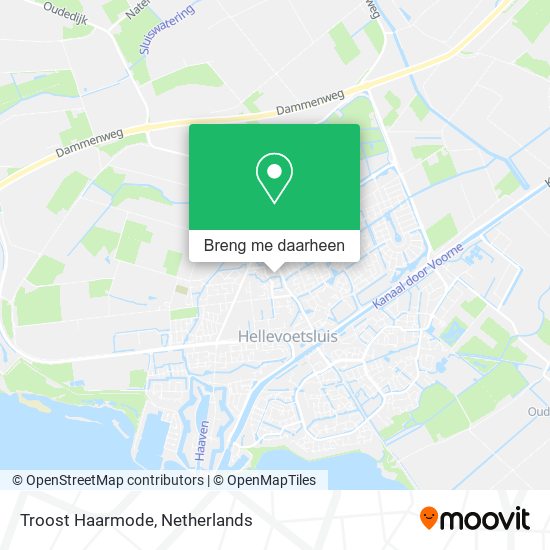 Troost Haarmode kaart